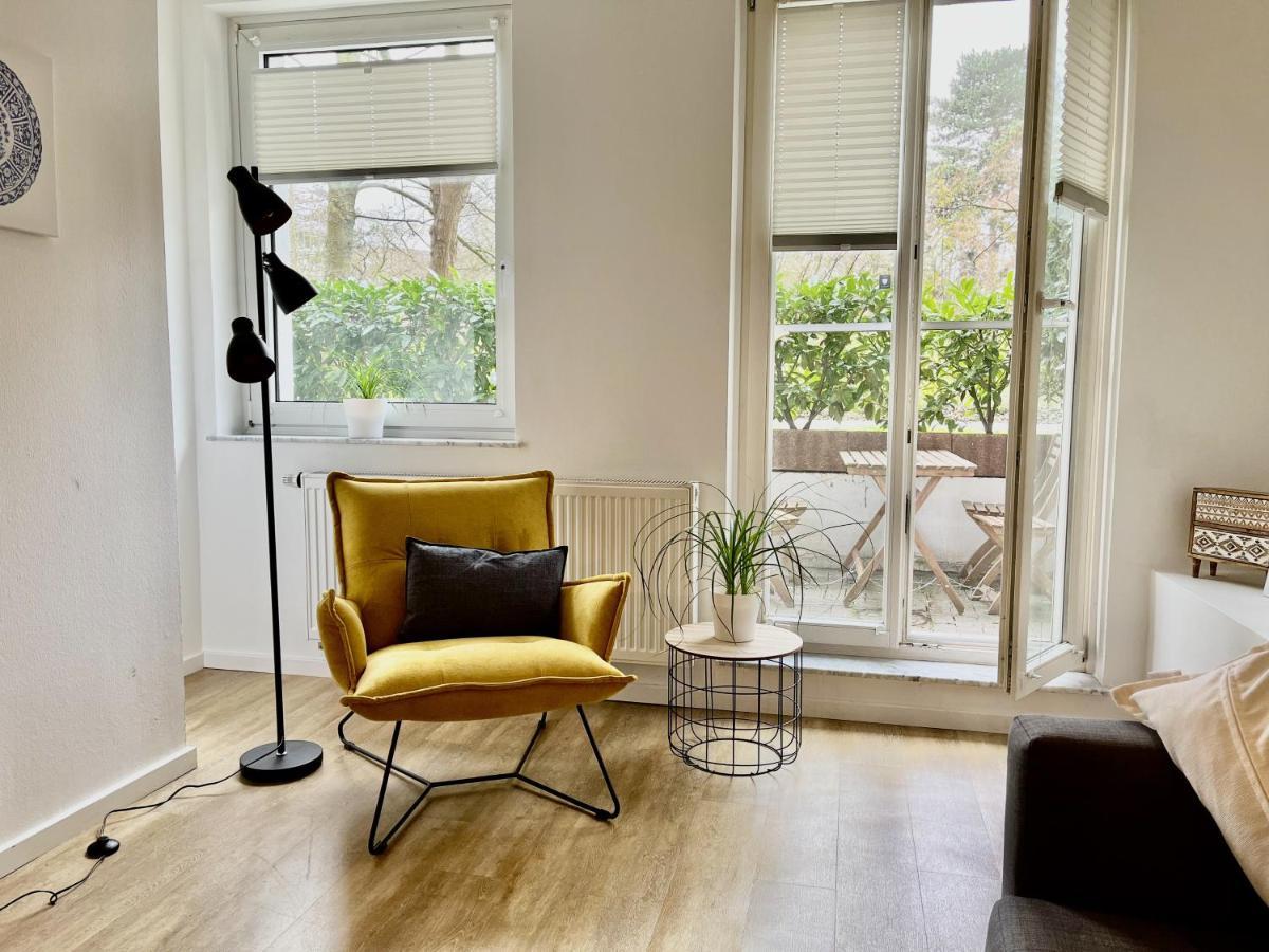 Mel&Bens City Apartment Terrasse Wallanlagen Bremen Luaran gambar